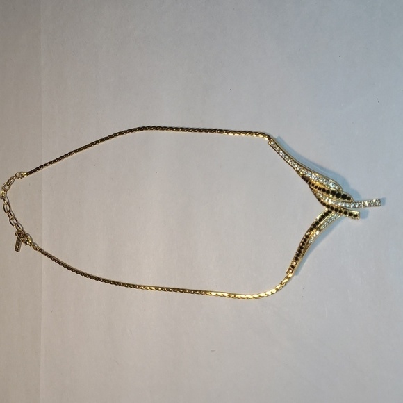 Women's Vintage Vendome Necklace with Rhinestones
